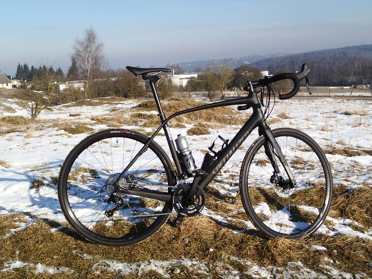 First ride, original setup.