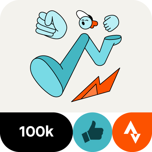 Strava 100k per month