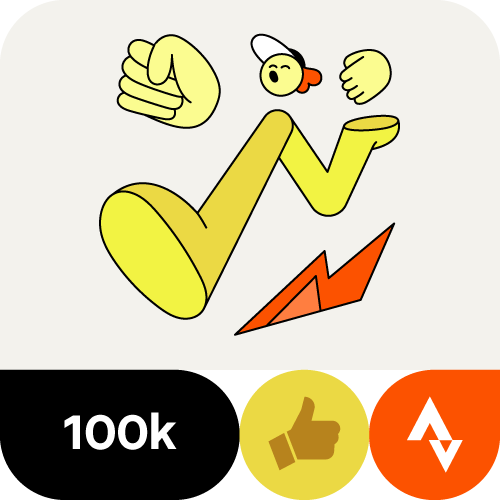 Strava 100k per month