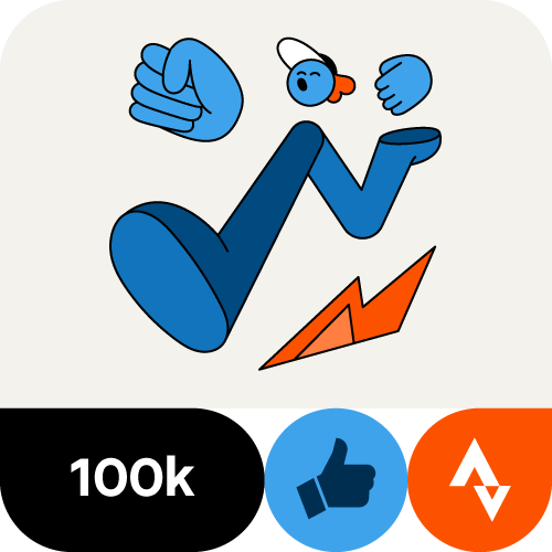 Strava 100k per month