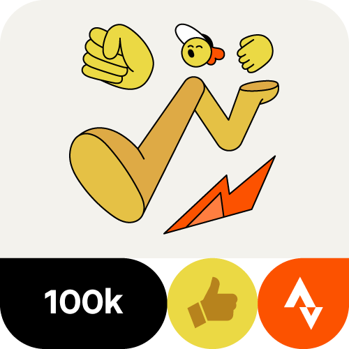Strava 100k per month