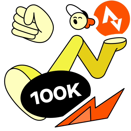 Strava 100k per month