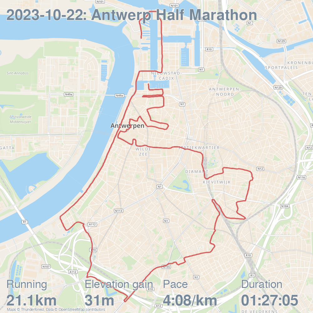 Antwerp Half Marathon